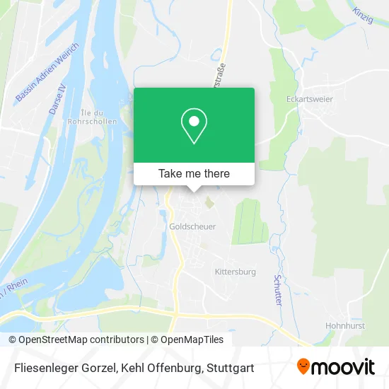 Карта Fliesenleger Gorzel, Kehl Offenburg