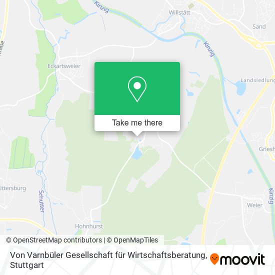 Von Varnbüler Gesellschaft für Wirtschaftsberatung map