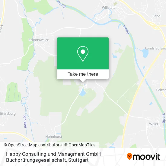 Карта Happy Consulting und Managment GmbH Buchprüfungsgesellschaft