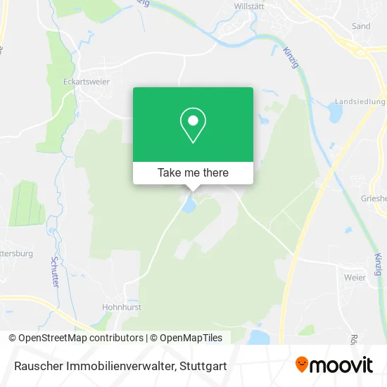 Карта Rauscher Immobilienverwalter