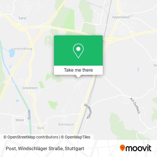 Post, Windschläger Straße map