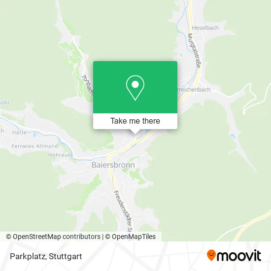 Карта Parkplatz