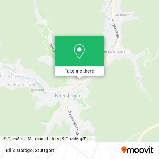 Карта Bill's Garage