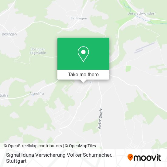 Signal Iduna Versicherung Volker Schumacher map