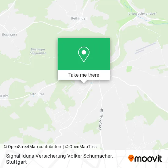 Карта Signal Iduna Versicherung Volker Schumacher