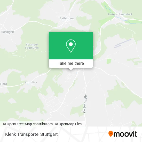 Карта Klenk Transporte