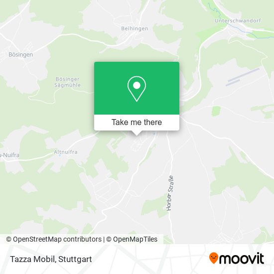 Tazza Mobil map