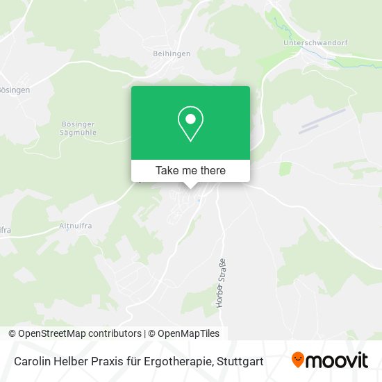 Карта Carolin Helber Praxis für Ergotherapie
