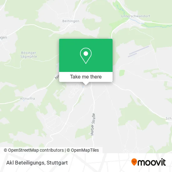 Карта Akl Beteiligungs