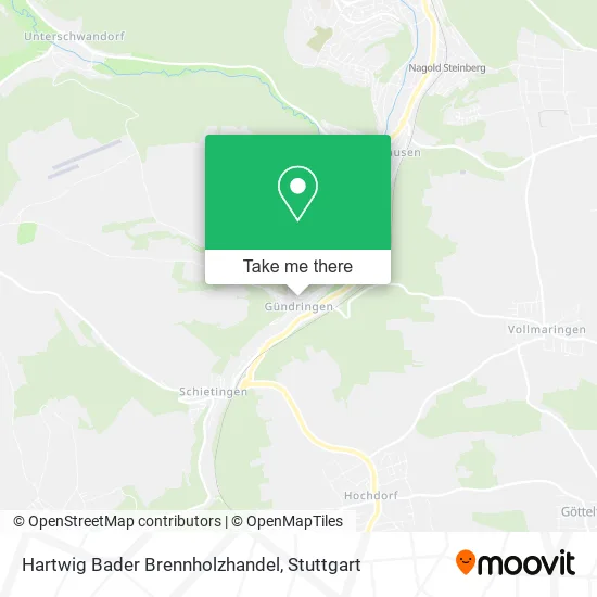 Карта Hartwig Bader Brennholzhandel