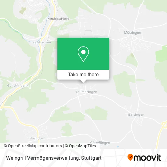 Карта Weingrill Vermögensverwaltung