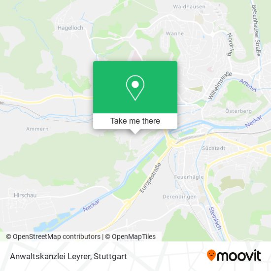 Anwaltskanzlei Leyrer map