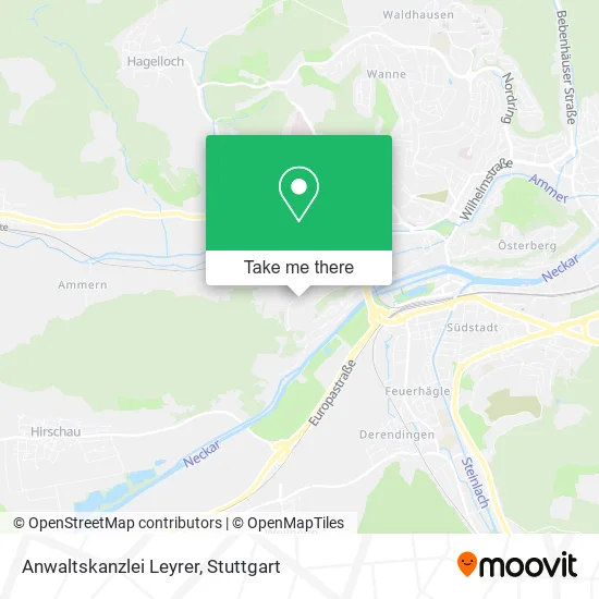 Карта Anwaltskanzlei Leyrer