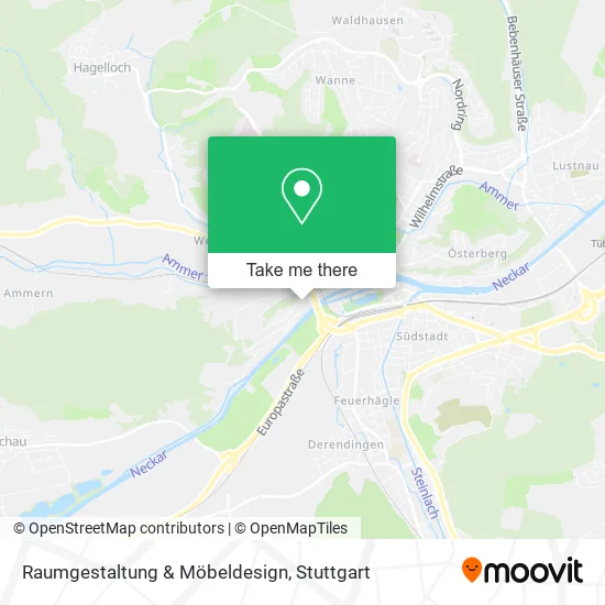 Карта Raumgestaltung & Möbeldesign