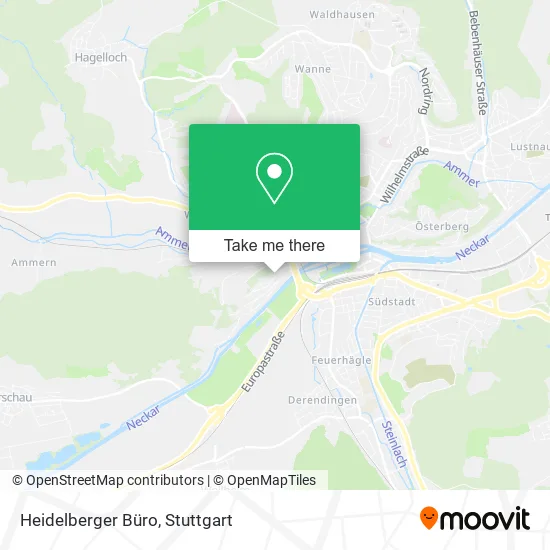 Карта Heidelberger Büro