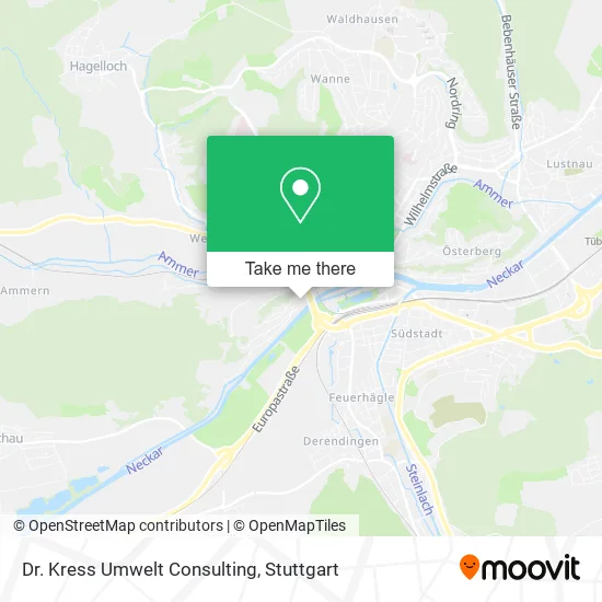 Карта Dr. Kress Umwelt Consulting