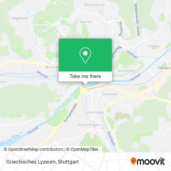 Карта Griechisches Lyzeum