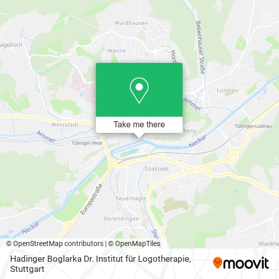 Hadinger Boglarka Dr. Institut für Logotherapie map