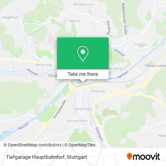 Tiefgarage Hauptbahnhof map