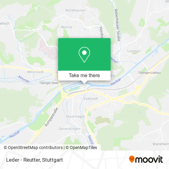 Карта Leder - Reutter