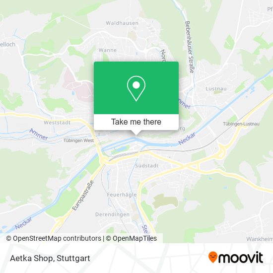 Aetka Shop map