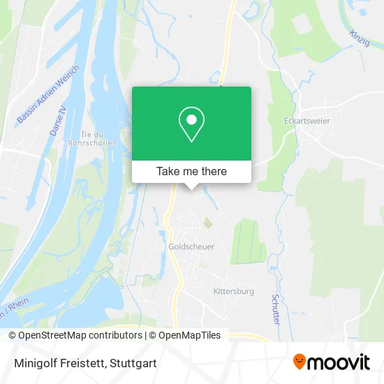 Карта Minigolf Freistett