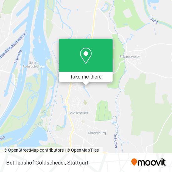 Betriebshof Goldscheuer map