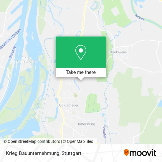 Карта Krieg Bauunternehmung