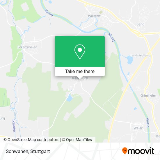 Карта Schwanen