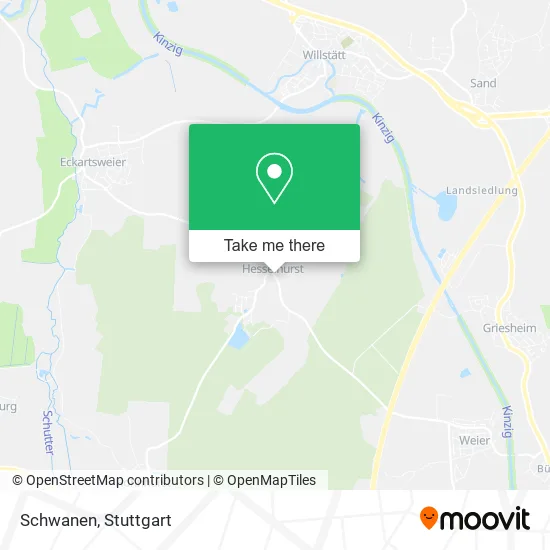Карта Schwanen