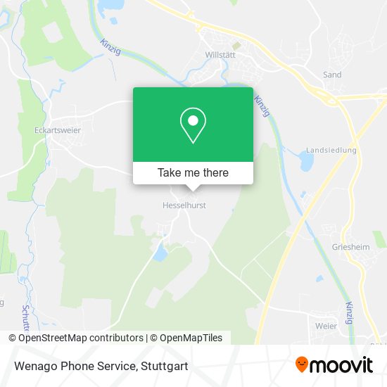 Wenago Phone Service map