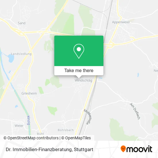 Карта Dr. Immobilien-Finanzberatung