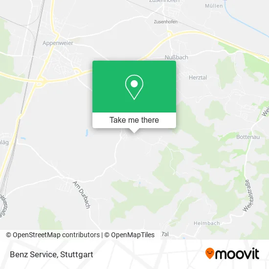 Карта Benz Service