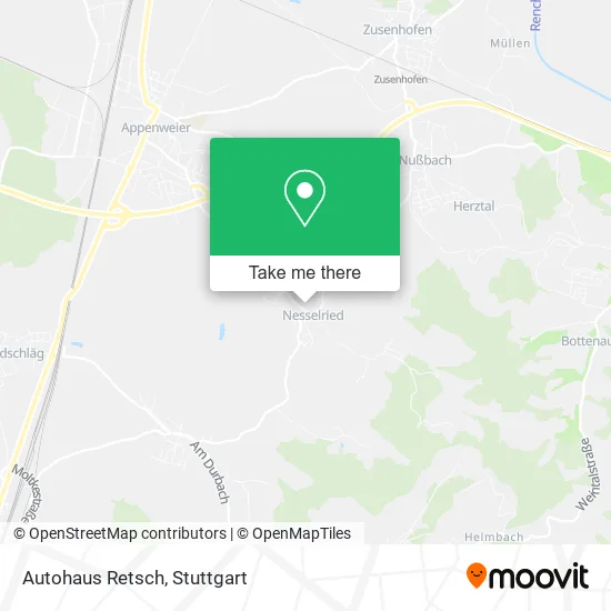 Карта Autohaus Retsch