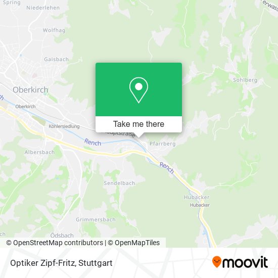 Optiker Zipf-Fritz map