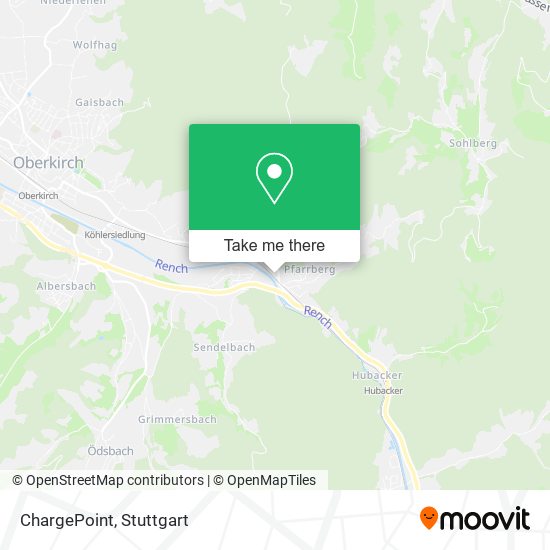 ChargePoint map