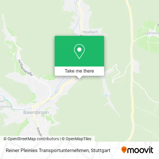 Карта Reiner Pleinies Transportunternehmen