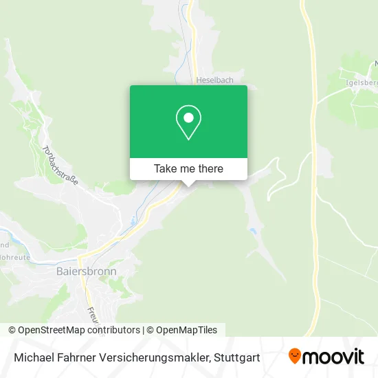 Карта Michael Fahrner Versicherungsmakler
