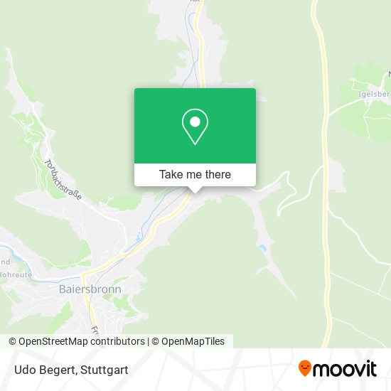 Udo Begert map