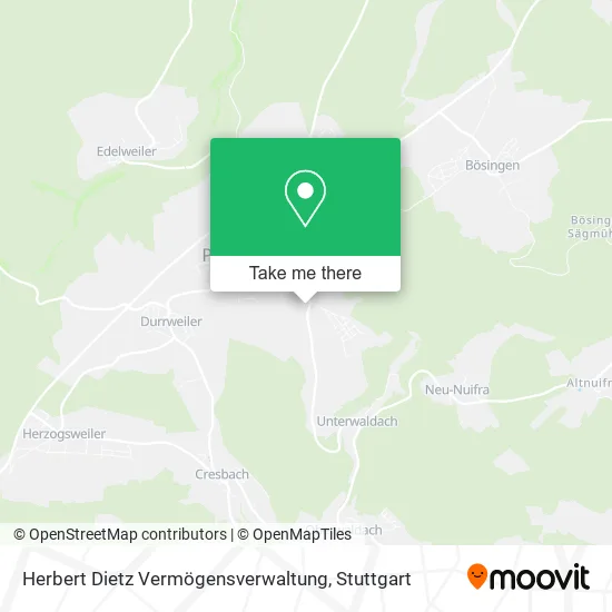 Карта Herbert Dietz Vermögensverwaltung