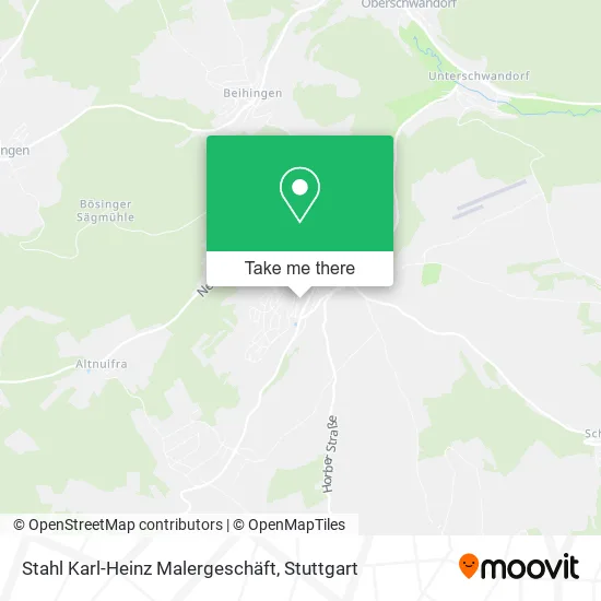 Карта Stahl Karl-Heinz Malergeschäft