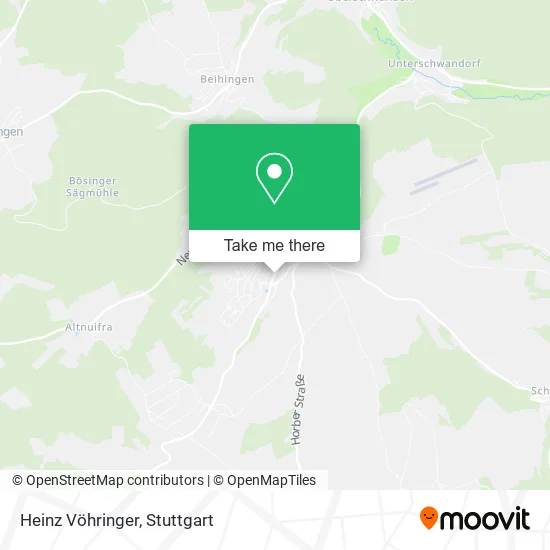 Heinz Vöhringer map