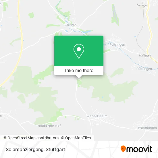 Карта Solarspaziergang