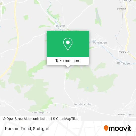 Карта Kork im Trend