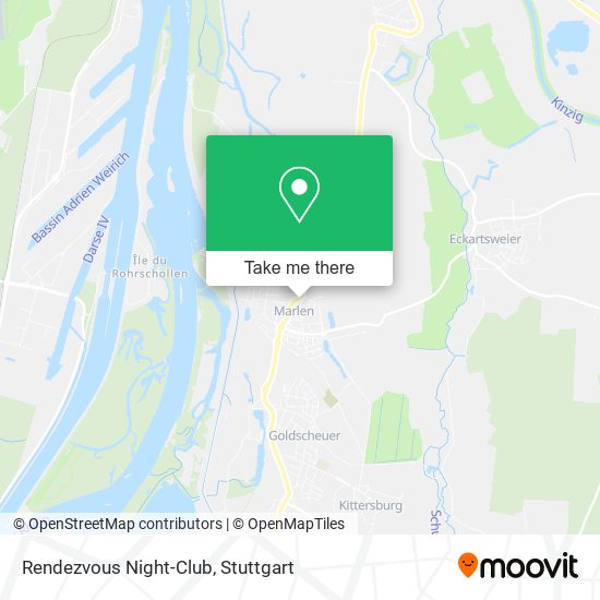 Rendezvous Night-Club map