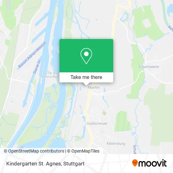 Карта Kindergarten St. Agnes