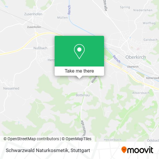 Schwarzwald Naturkosmetik map