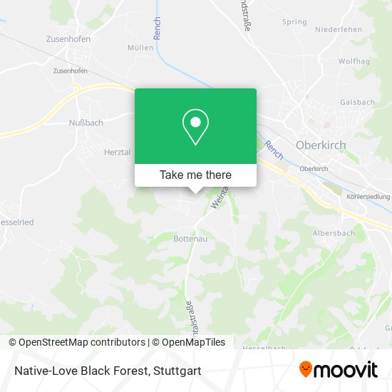 Native-Love Black Forest map