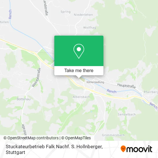 Карта Stuckateurbetrieb Falk Nachf. S. Hollnberger