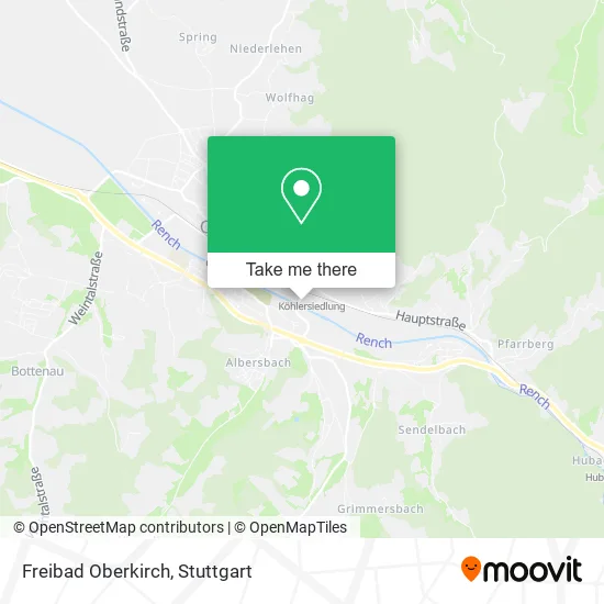 Карта Freibad Oberkirch